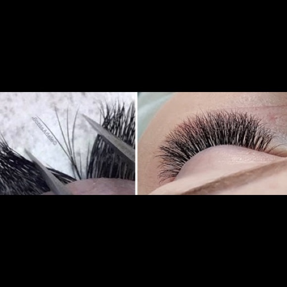 New 2 containers V shape eyelash extensions - Picture 5 of 5